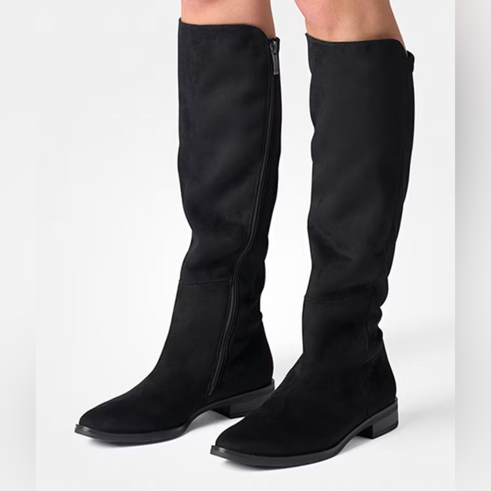 Paul Green black suede over the knee boots size 7